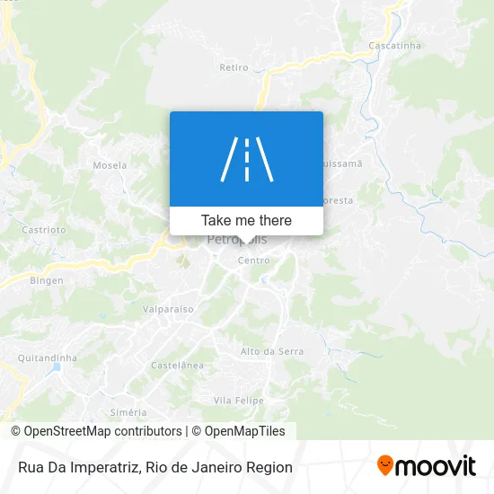 Rua Da Imperatriz map