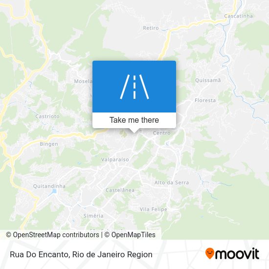 Rua Do Encanto map