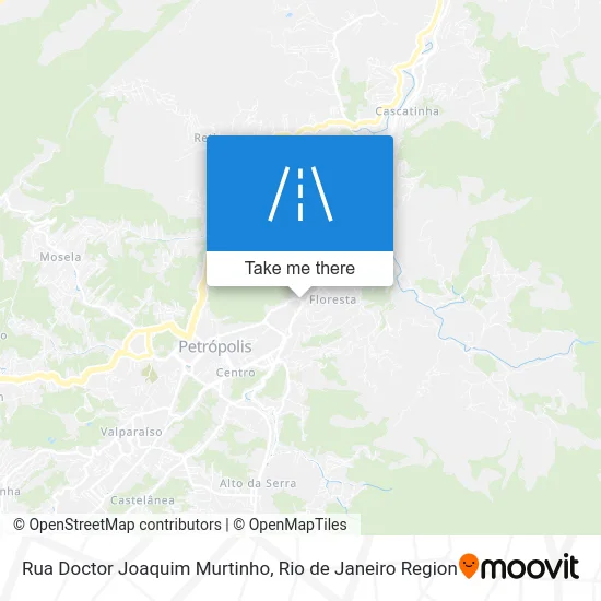Rua Doctor Joaquim Murtinho map