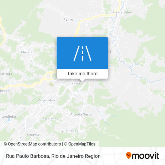 Rua Paulo Barbosa map