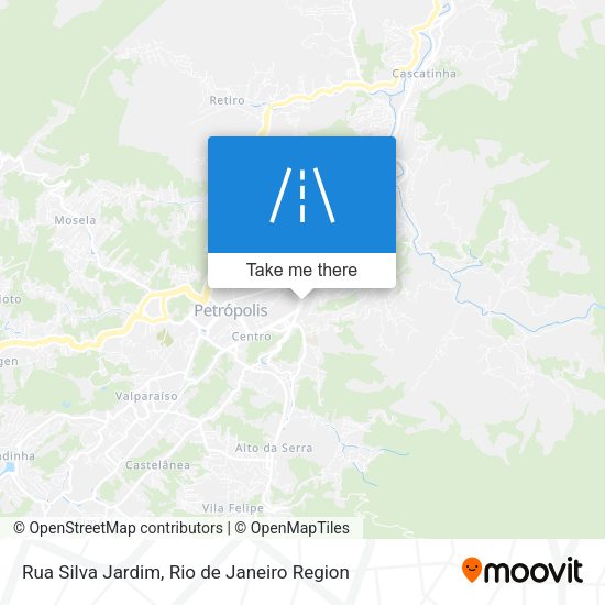 Rua Silva Jardim map