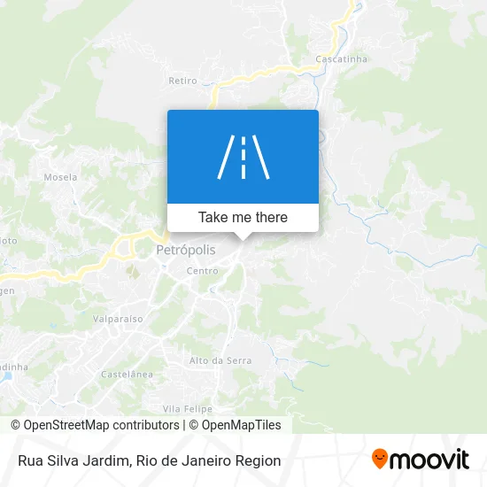 Rua Silva Jardim map