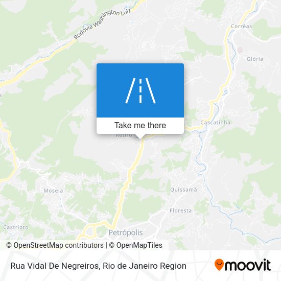 Rua Vidal De Negreiros map