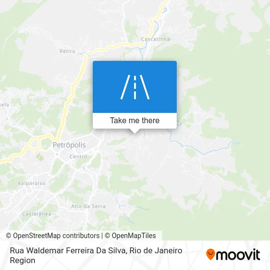 Rua Waldemar Ferreira Da Silva map