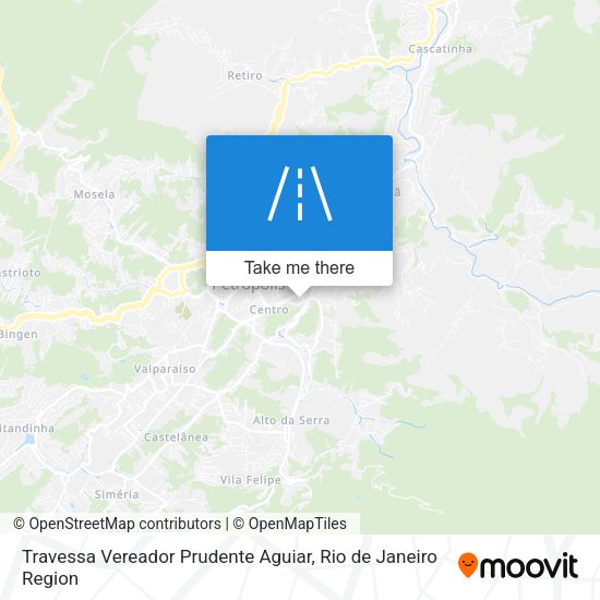 Travessa Vereador Prudente Aguiar map