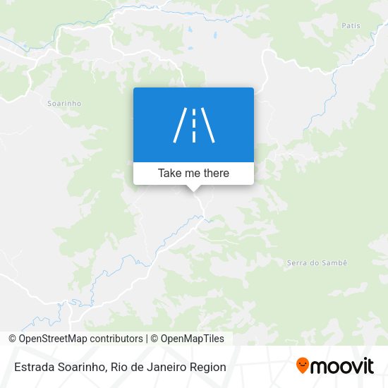 Estrada Soarinho map
