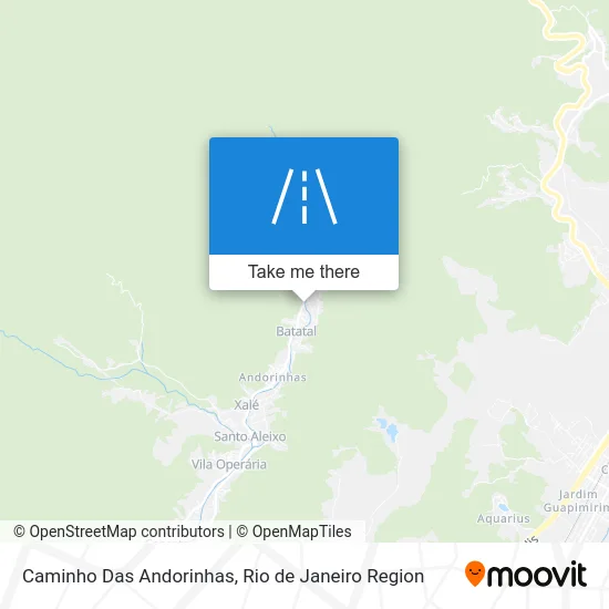 Caminho Das Andorinhas map