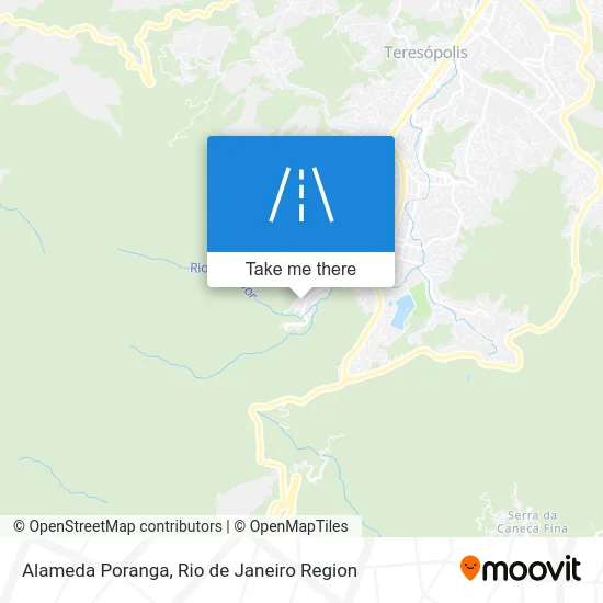Alameda Poranga map