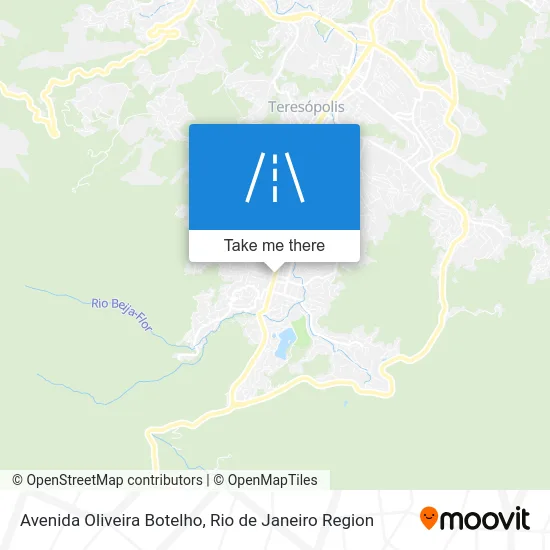 Avenida Oliveira Botelho map