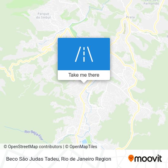 Beco São Judas Tadeu map
