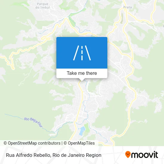 Rua Alfredo Rebello map
