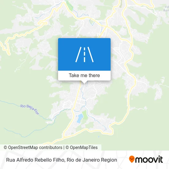 Rua Alfredo Rebello Filho map