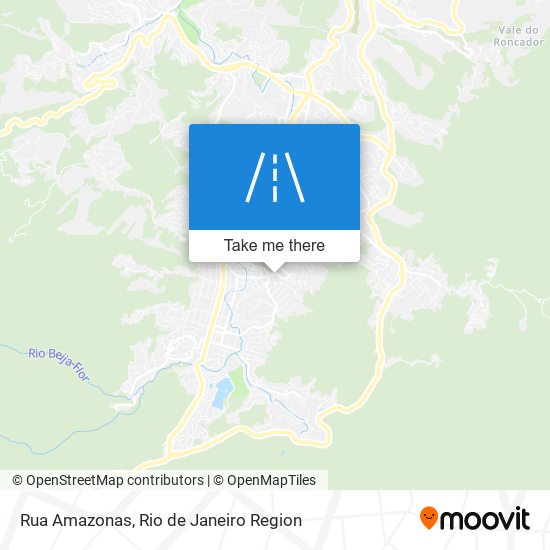 Rua Amazonas map