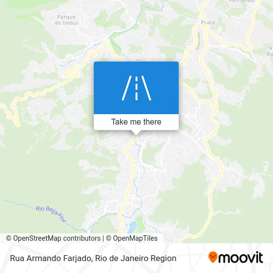 Rua Armando Farjado map