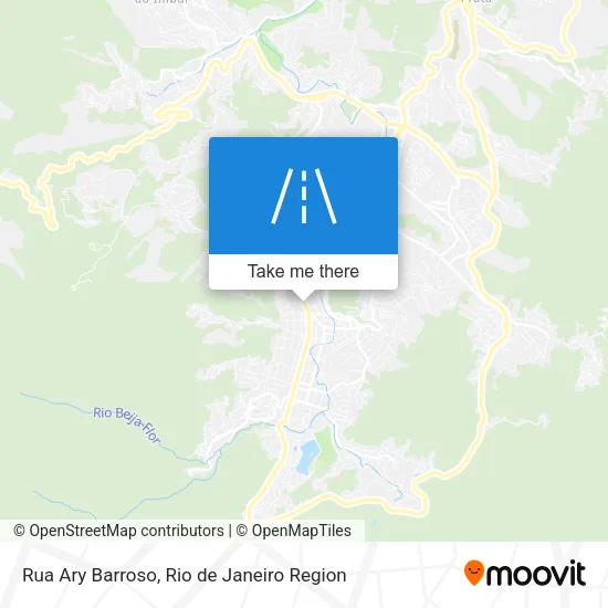 Rua Ary Barroso map