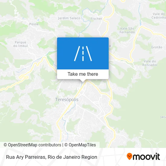 Rua Ary Parreiras map
