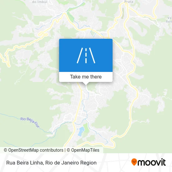 Rua Beira Linha map