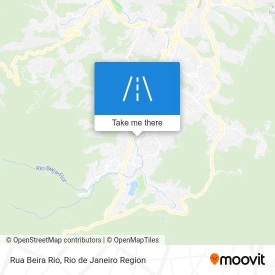 Rua Beira Rio map
