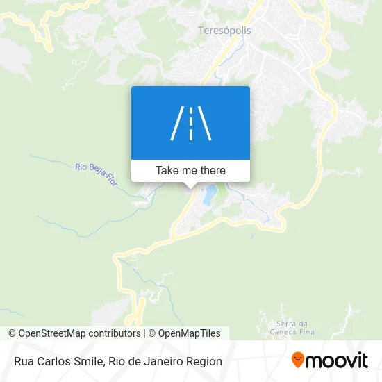 Rua Carlos Smile map