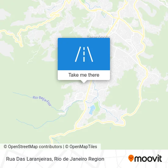 Rua Das Laranjeiras map