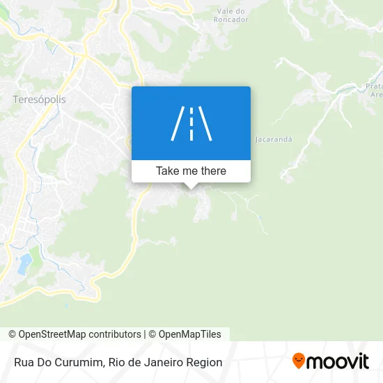 Rua Do Curumim map