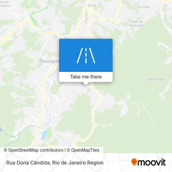 Rua Dona Cândida map