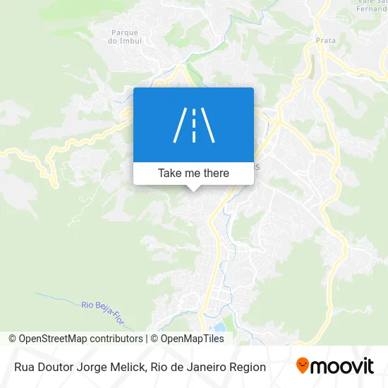 Rua Doutor Jorge Melick map