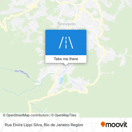 Rua Elvira Lippi Silva map