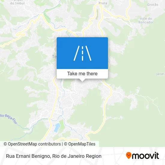 Rua Ernani Benigno map