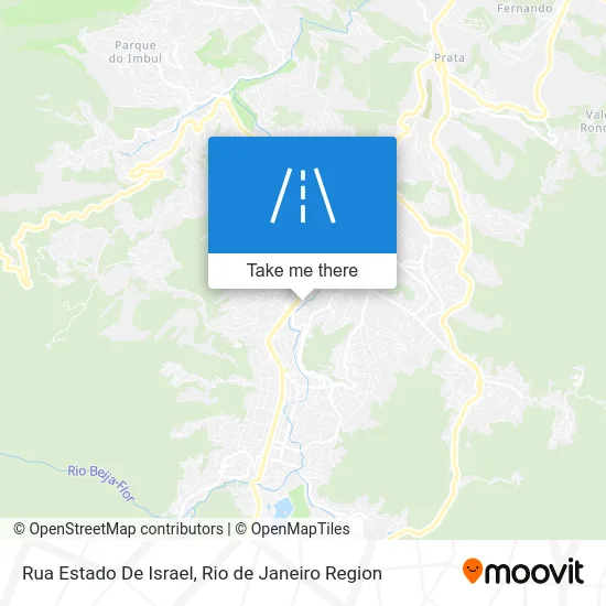 Rua Estado De Israel map