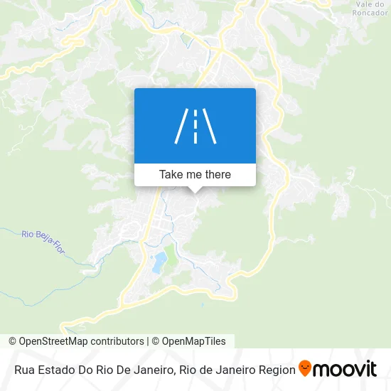 Rua Estado Do Rio De Janeiro map