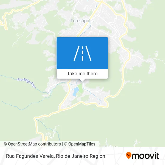 Rua Fagundes Varela map