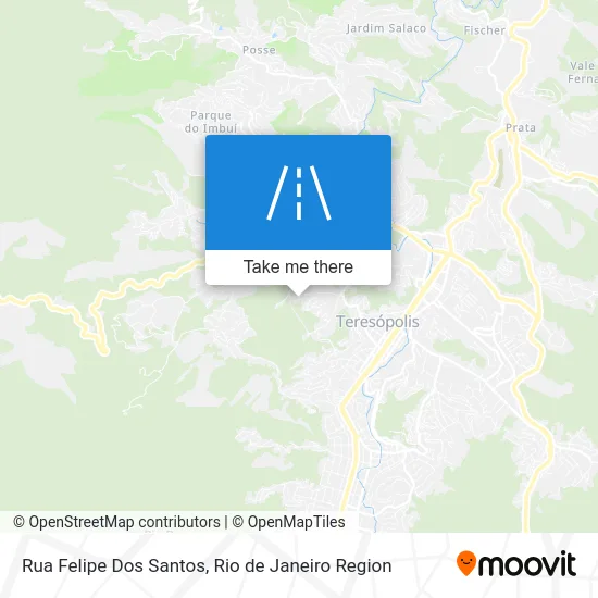 Rua Felipe Dos Santos map