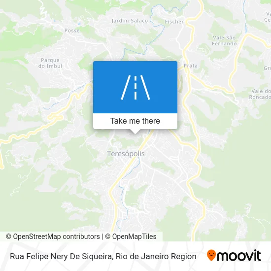 Rua Felipe Nery De Siqueira map