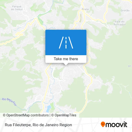 Rua Fileuterpe map