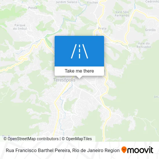 Rua Francisco Barthel Pereira map