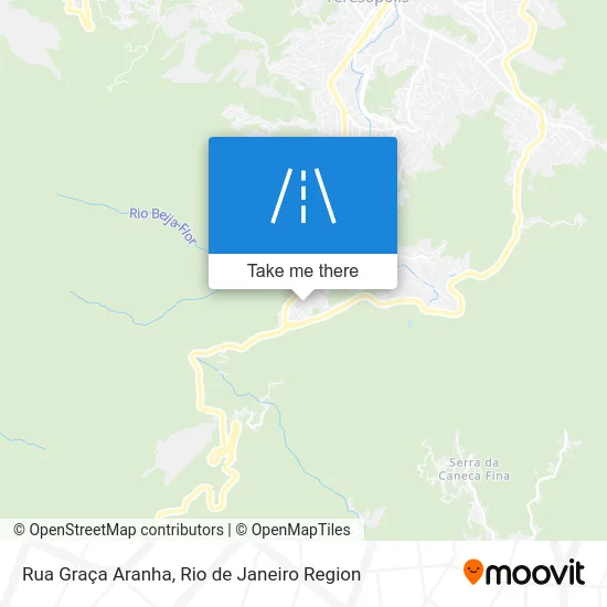 Rua Graça Aranha map