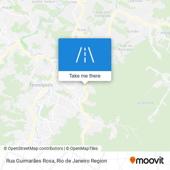 Rua Guimarães Rosa map