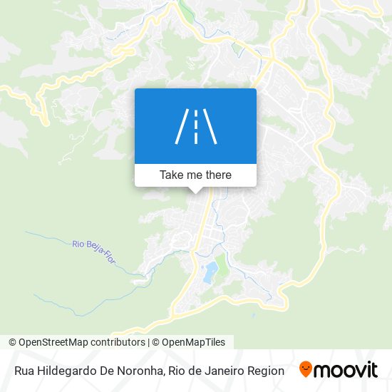 Mapa Rua Hildegardo De Noronha