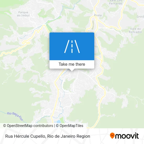 Rua Hércule Cupello map
