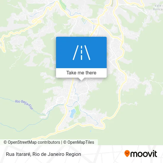 Rua Itararé map