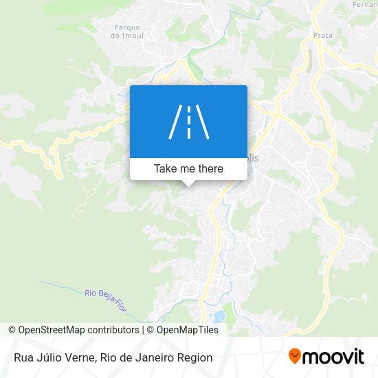 Rua Júlio Verne map
