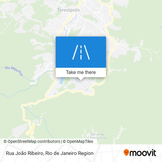 Mapa Rua João Ribeiro