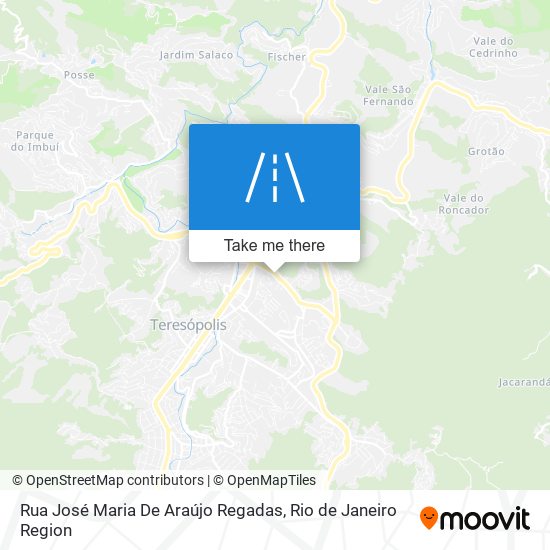 Mapa Rua José Maria De Araújo Regadas