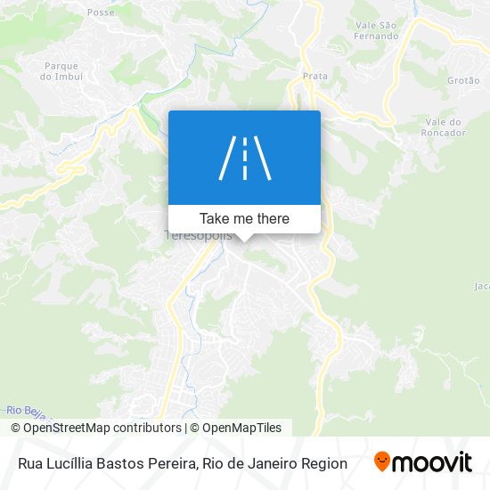 Rua Lucíllia Bastos Pereira map