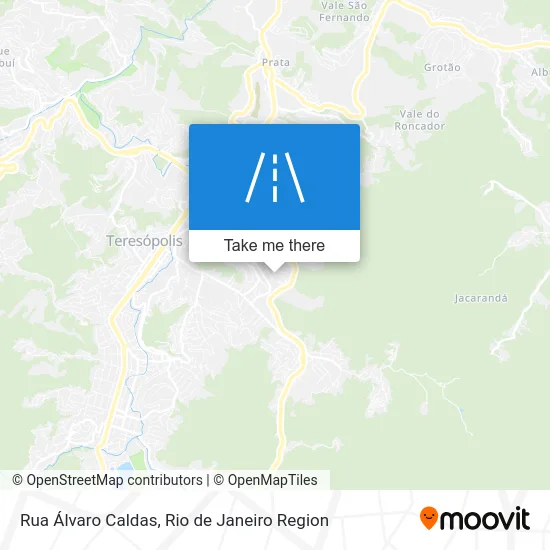 Rua Álvaro Caldas map