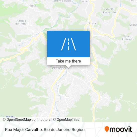 Rua Major Carvalho map