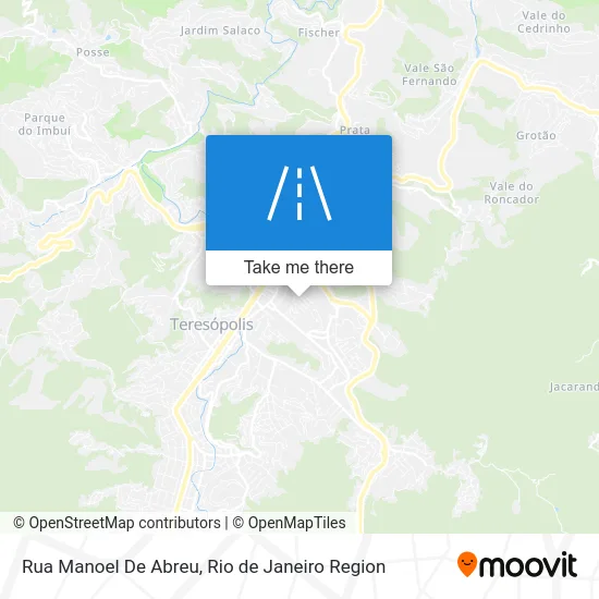 Rua Manoel De Abreu map