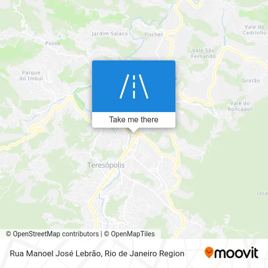 Rua Manoel José Lebrão map