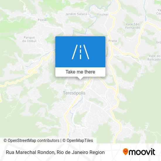 Rua Marechal Rondon map